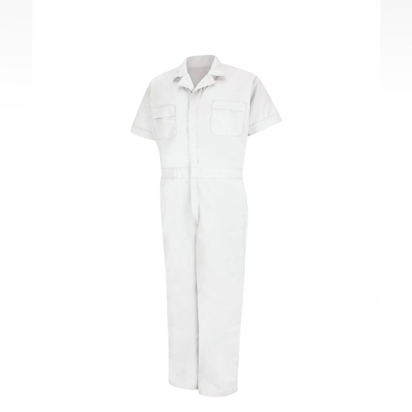 Red Kap White Coveralls XL - Picture 9 of 11
